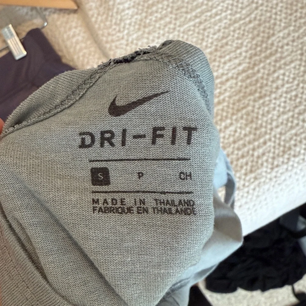 Nike Grey and Black Racerback Tank